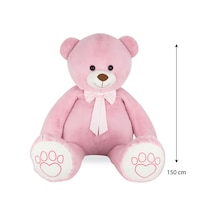 Uzun Ayı Peluş Pembe 150 Cm Çok Renkli
