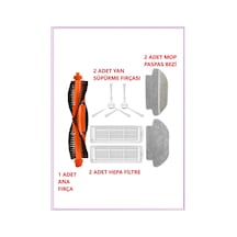 Xiaomi Uyumlu Mi Robot Vacuum Mop P Stytj02ym Modeli Uyumlu Yedek Parçaları