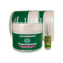 Proctohemo 3 Adet 100 Ml Hemor.roidin Kremi + Çörek Otu Yağı Teskin Yağı 30 Ml