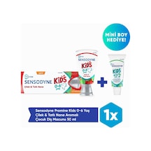 Promine 0-6 Yaş Çocuk Diş Macunu 50ml - Çilek Aromalı 50ml + Mini Boy Hediye 15ml