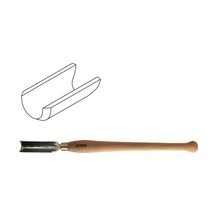 Narex 819432 Hss Ahşap Torna Bıçağı Kaba Oyma Ağız 32X140 Mm