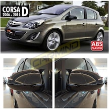 Opel Corsa D Batman Yarasa Ayna Kapağı Piano Black 2006-2014