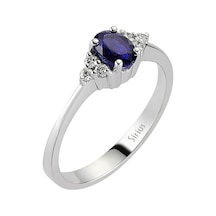Sirius Safir Taşlı Pırlanta Yüzük 0804R0122