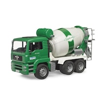Bruder Man Tga Beton Mikser Yeşil BR02739 Lisanslı Ürün
