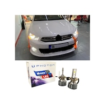Citroen C Elysee Led Xenon Kısa Far Ampulü H7 Mono Yeni Seri Beyaz 2012-2023