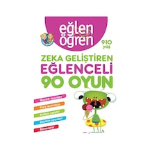 Eğlen Öğren 9-10 Yaş Zeka Geliştiren Eğlenceli 90 Oyun- Dstil Tasarım