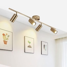 Riolight Led Spot,led Avize Eskitme Gövde 4xgu10 Duylu 5w 2700k 3