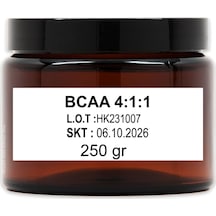 Bcaa 4:1:1 Hammadde 250 Gr
