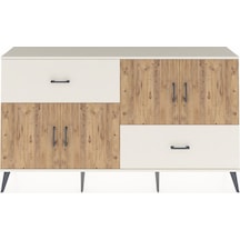 Arges Konsol 3 Raflı 2 Çekmeceli 4 Kapaklı 176x30x99 Aytaşı-çam/aytaşı Atlas Çam/aytası - Aytası