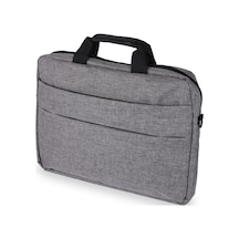 Samsung Galaxy Uyumlu Book5 Pro, 14" Metro Gray Askılı Laptop Çantası Gri