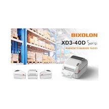 Bıxolon Xd3-40De 4-Inç Direkt Termal Masaüstü Etiket Yazıcı Usb