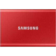 Samsung T7 MU-PC2T0R/WW 2 TB Type-C USB 3.2 Gen 2 Taşınabilir SSD Kırmızı