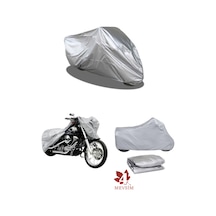Suzuki Ls 650 Savage Gri Su Geçirmez Motosiklet Brandası Arka Çanta Uyumlu Değildir