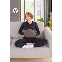 VAVEY Termojel Hediyeli Yeni Nesil Sıcak Soğuk Regl Kemeri Love Kahve