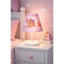 Kids Modern Tasarım Kız - Erkek Genç Odası Şapkalı Abajur E-14 Ampül Uyumlu