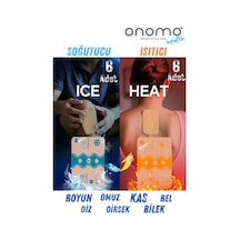 Health 6 Adet Isıtıcı Ve 6 Adet Soğutucu Kumaş Bandaj Seti