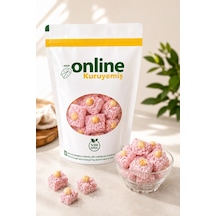 Lokum Fındıklı Çilekli - 250 Gr