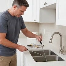 5 Metre Lavabo Açma Sustası Teli Spiral Yaylı Krom Kaplama Gider Açma Sustası Ergonomik Saplı Banyo Mutfak Tıkanıklık Açıcı 12 Izgara