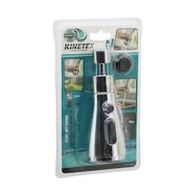 Kinetex Ktx-3289 Krom Kubar Musluk Ucu - 360 Derece Dönerli 3 Modlu Yağmur Püskürtme Borulu