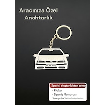 Kişiye Özel Renault 19 Anahtarlık Paslanmaz Çelik