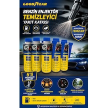 Goodyear Goodyear 5'li Benzin Enjektör Temizleyici Yakıt Katkısı 300 Ml