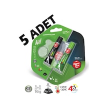 5 Adet Zipper Glue C2 16 Gr Şeffaf Iran Yapıştırıcı Epoksi