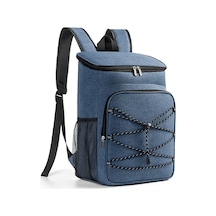 Yaozixa Oxford Kumaş Çift Omuzlu Soğutucu Çanta, Büyük Kapasite, Piknik Ve Outdoor Kullanıma Uygun, Soğuk Saklama Özelliği, Lacivert Lacivert