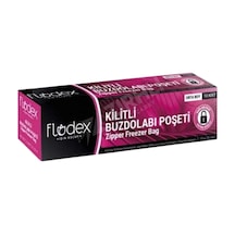 4 Adet Flodex Kilitli Buzdolabı Poşeti Orta