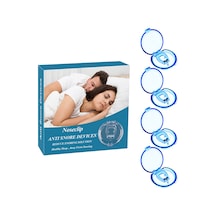 Hangfox Uyku Ve Horlama Yardımcısı 4'lü Set: Ev Alevi Burun Klipsi, Horlamayı Engelle, Burun Akışını Sağla