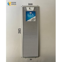 En 186mm Boy 515mm Ve 166mm Tek Tırnaklı Aspratör Filtre Takımı 18,6cm - 51,5m / 16,6cm
