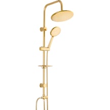 Detroıd Gold Tepe Duş Seti Gold