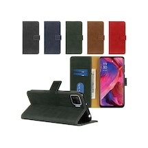 Oppo A73 Kilif Kroko Desen Kapakli Cüzdanli 489388190