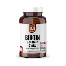Ncs Biotin 2500 Mcg 60 Tablet L Sistein Çinko Vitamin B12 Ncs Biotin 2500 Mcg 60 Tablet L Sistein Çinko Vitamin B12