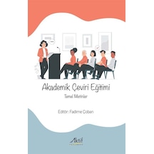 Akademik Çeviri Eğitimi / Fadime Çoban