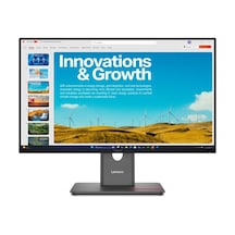 Lenovo Thinkvision P24qd-40 + Mc60 Webcam 64b1gar1tk 23.8 4ms 2k Pivot 120hz Ips Monitör
