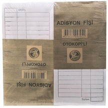 Dilman Adisyon Fişi Otokopili 2 Nüsha- 3 Adet
