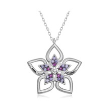 Gumush ​ Gümüş Çiçek Kadın Kolye