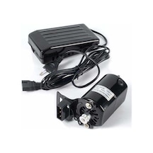Aile Dikiş Makinesi Hız Ayarlı Motor ve Pedalı 150W