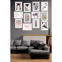 Modern Style 12 Parçalı Mdf Tablo Mck033 Çok Renkli - 713703765 Çok Renkli