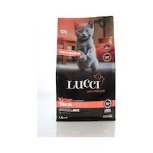 Lucci Tavuklu Ve Pirinçli Yavru Kedi Maması 2,5 Kg 12 Aya Kadar Kitten Mama,%38 Protein, Taurin İçerikli, Zindel