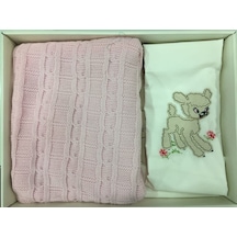 Gelin Home Kuzu Desen Triko Battaniyeli Bebek Nevresim Takımı
