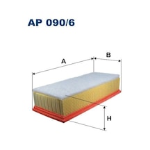 FILTRON AP090.6 HAVA FİLTRESİ SCUDO II-ULYSSE II-PEUGEOT EXPERT I