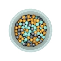 Bubble Pops Mint Top Havuzu Ve Mint Gri Gold Top