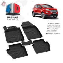 Ford Ecosport Ferrous 4d Havuzlu Kauçuk Paspas 2017 Ve Üstü