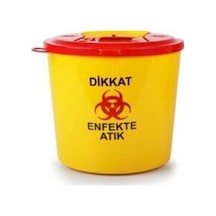 Tıbbi Atık Çöp Kovası 10 Lt 5 Adet Diğer