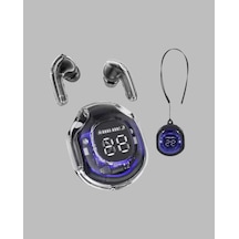 Bluetooth 5.3 Kablosuz Kulaklık 30mm Sürücü Led Ekranlı Mikrofonlu
