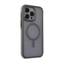 Joko Apple İphone Uyumlu 15 Pro Toras Airbag Magsafe Kapak - Titan Gri Çokrenkli