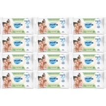 Molfix Izotonik Sulu Islak Mendil Ferah Temizlik 60 Lı 12 Adet