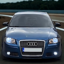 Audi A3 2003-2007 Arası Yarasa Ayna Kapağı Piano Black