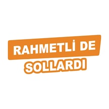 Rametli De Sollardı Araba Sticker 17x17 Cm Turuncu